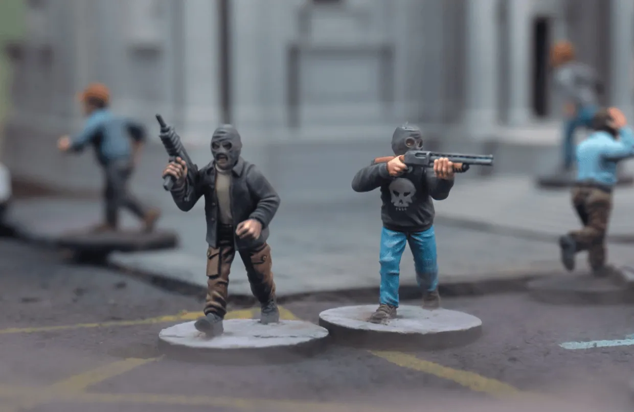 Wargames Atlantic 28mm Pulp Adventure - Civilians and Survivors Set 1 - Men