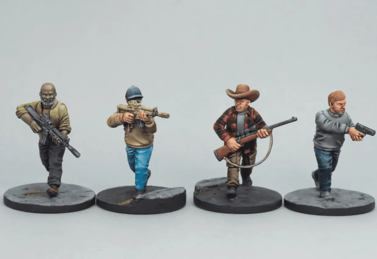 Wargames Atlantic 28mm Pulp Adventure - Civilians and Survivors Set 1 - Men