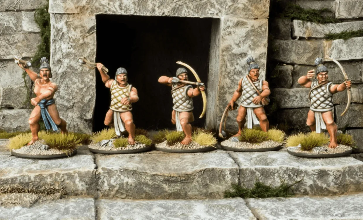 Wargames Atlantic 28mm Renaissance - Aztec Warriors