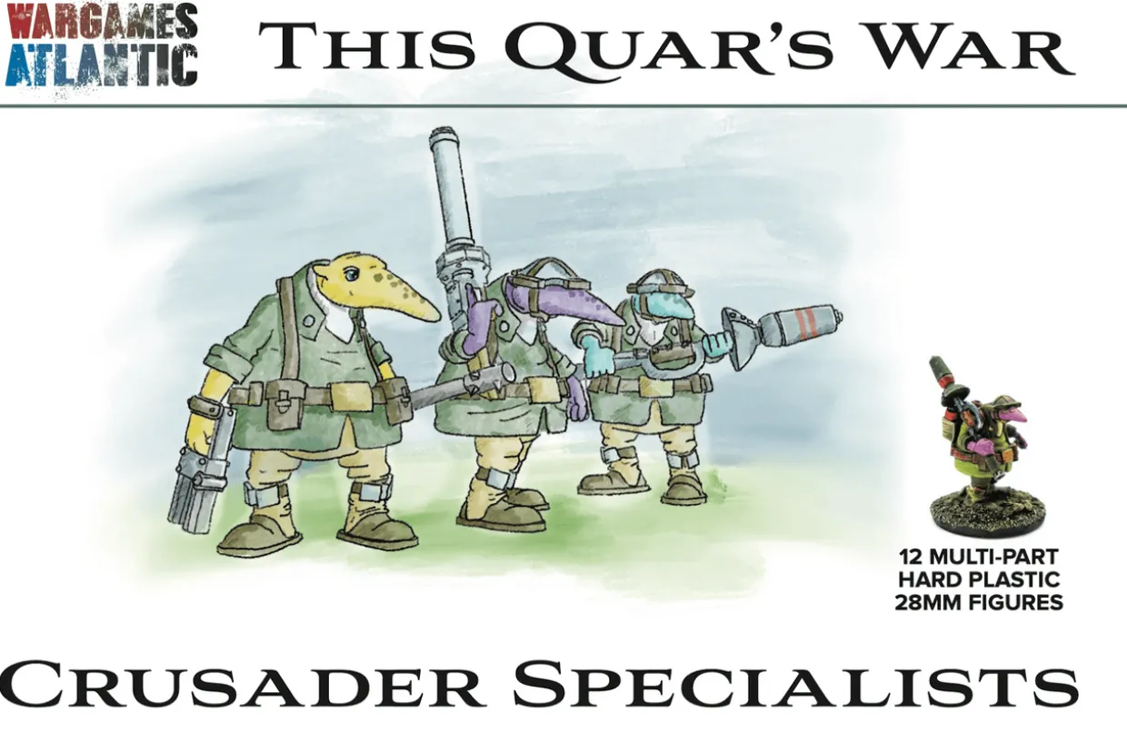 Wargames Atlantic 28mm This Quar's War - Crusader Specialists