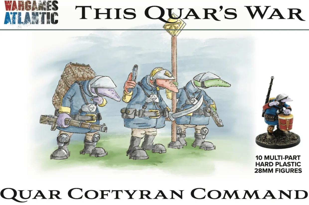 Wargames Atlantic 28mm This Quar's War - Coftyran Command