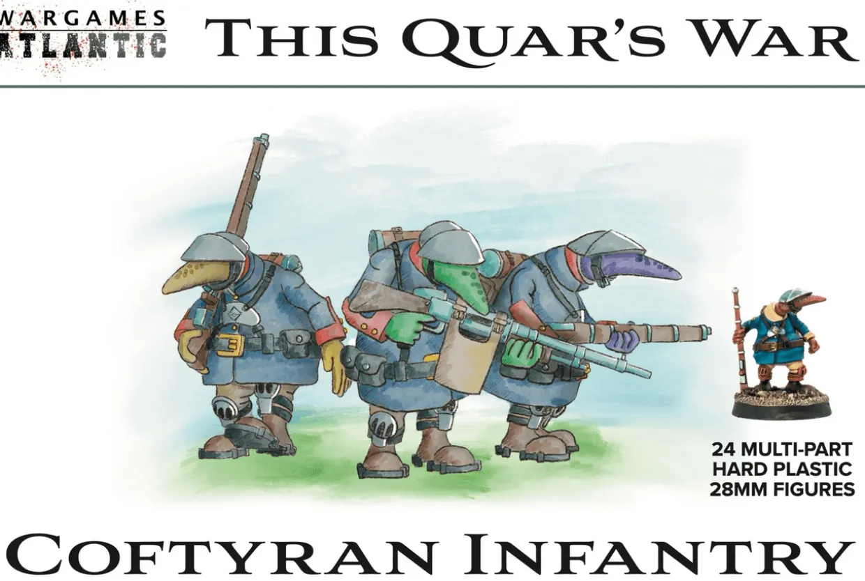 Wargames Atlantic 28mm This Quar's War - Coftyran Infantry