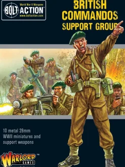 Warlord Games 28mm Bolt Action - British Forces - Commandos Support Group