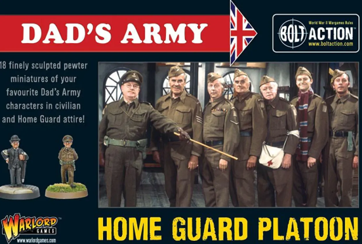 Warlord Games 28mm Bolt Action - British Forces - Dad's Army Home Guard Platoon