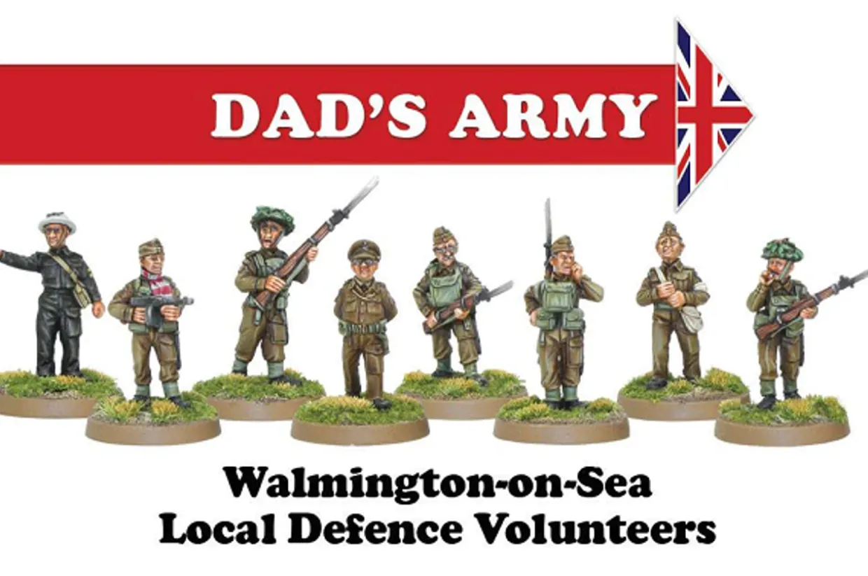Warlord Games 28mm Bolt Action - British Forces - Dad's Army Home Guard Platoon