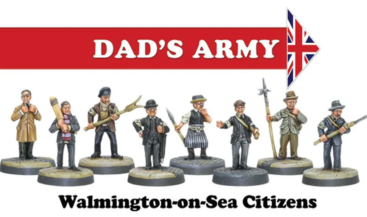 Warlord Games 28mm Bolt Action - British Forces - Dad's Army Home Guard Platoon