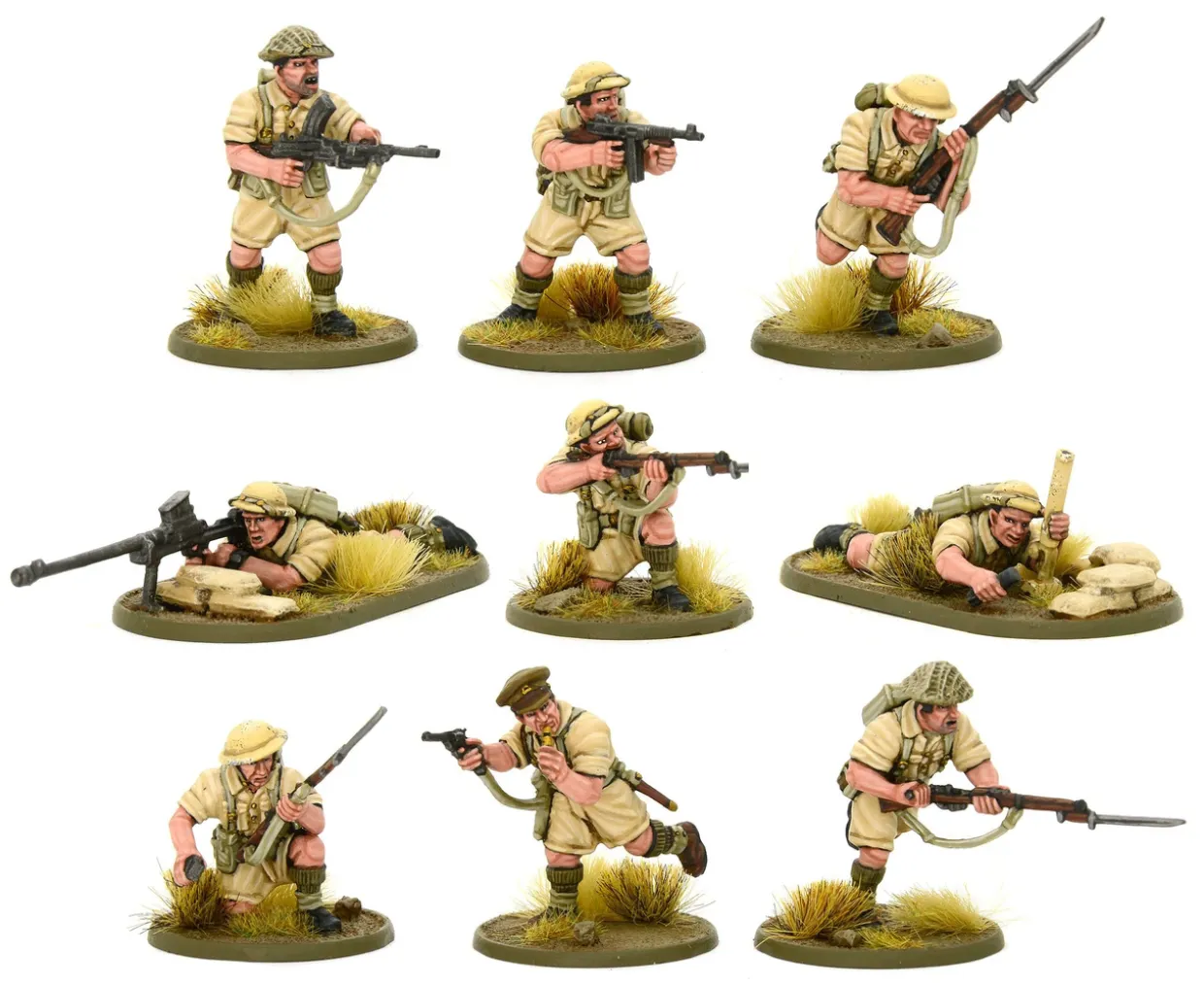 Warlord Games 28mm Bolt Action - British Forces - British 8th Army Infantry1939-1943