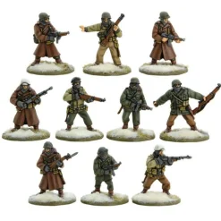 Warlord Games 28mm Bolt Action - US Forces - Army Veterans Squad (Winter) 1942-1945
