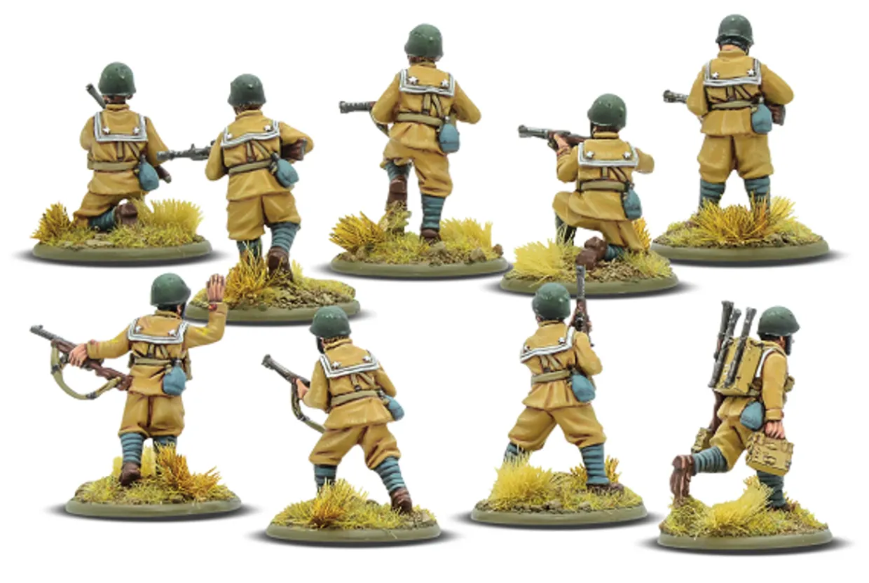 Warlord Games 28mm Bolt Action - Italian Forces - San Marco Marines Infantry Section 1939-1943