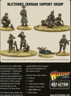 Warlord Games 28mm Bolt Action - German Forces - Blitzkrieg Support Group