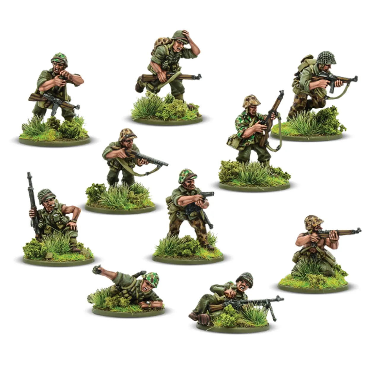 Warlord Games 28mm Bolt Action - US Forces - Marine Corps Raider Squad