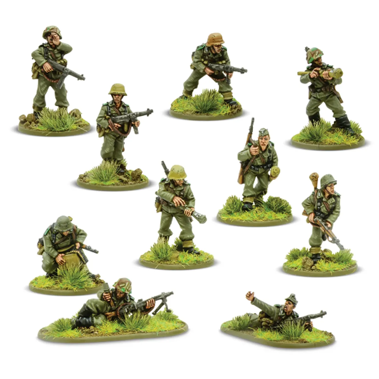 Warlord Games 28mm Bolt Action - German Forces - Panzer Lehr Squad 1944-1945