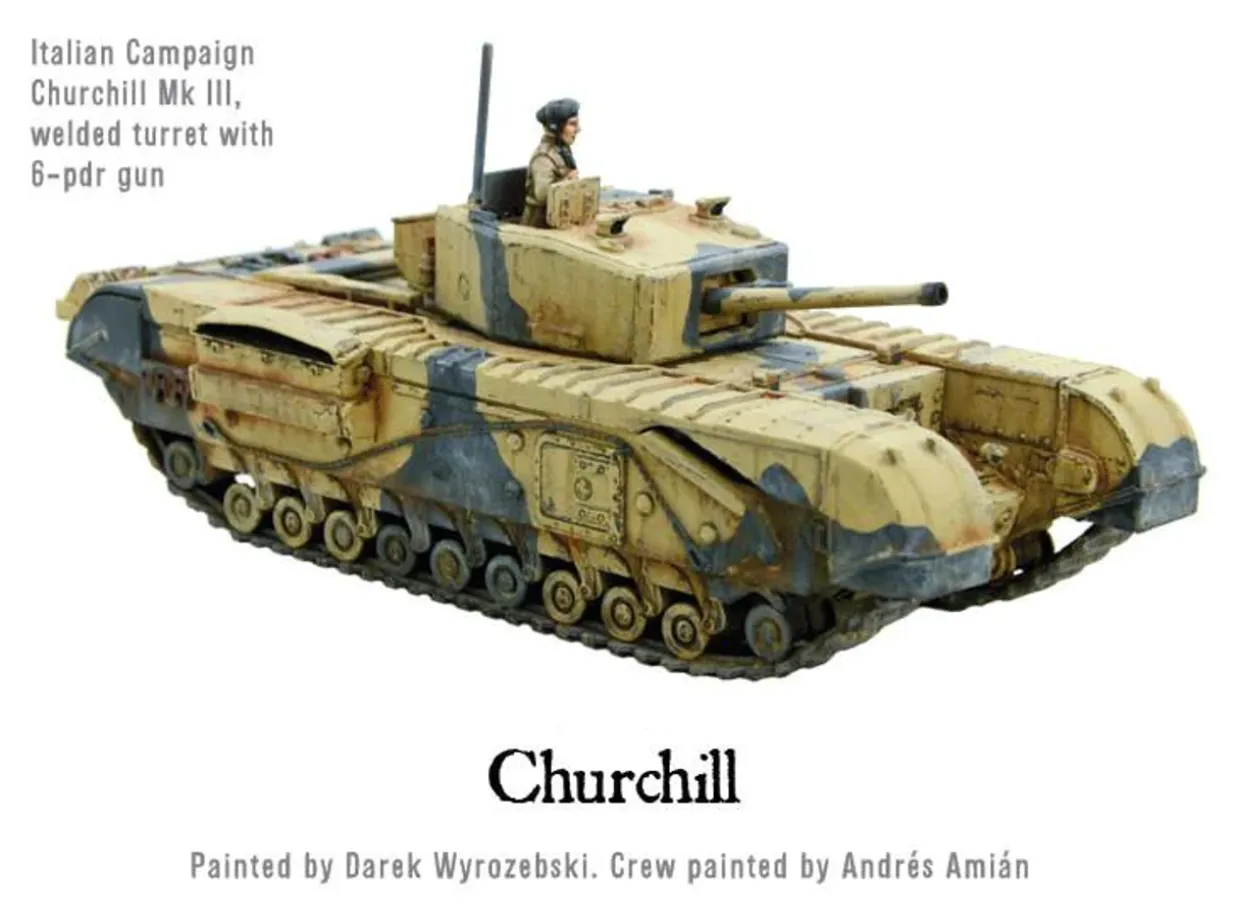 Warlord Games 28mm Bolt Action - British Forces - Churchill Infantry Tank