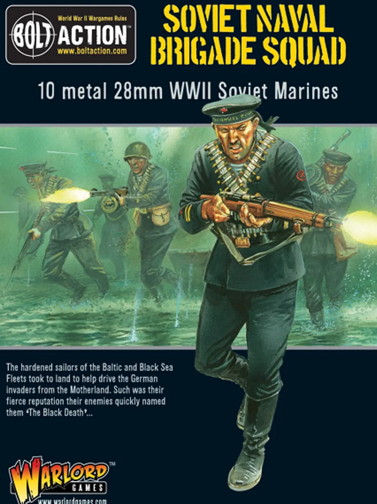 Warlord Games 28mm Bolt Action - Soviet Forces - Naval Brigade Squad