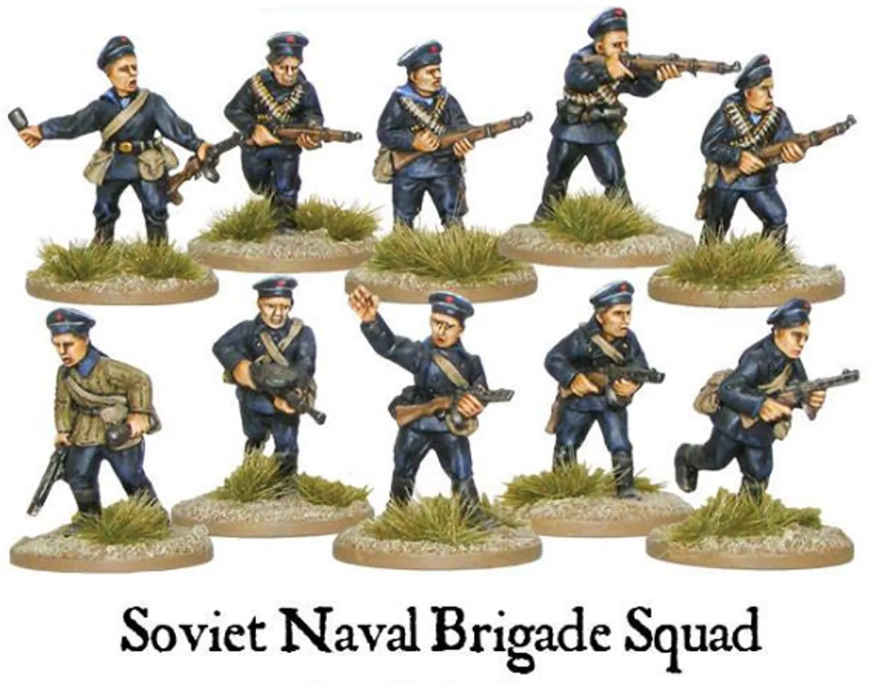 Warlord Games 28mm Bolt Action - Soviet Forces - Naval Brigade Squad