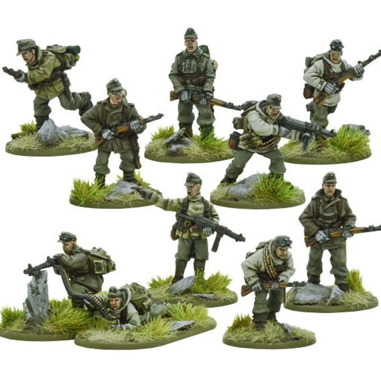 Warlord Games 28mm Bolt Action - German Forces - Gebirgsjager Squad