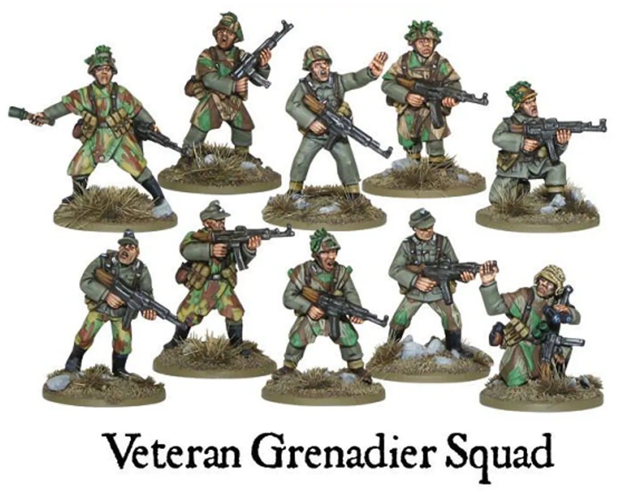Warlord Games 28mm Bolt Action - German Forces - German Veteran Grenadiers Squad