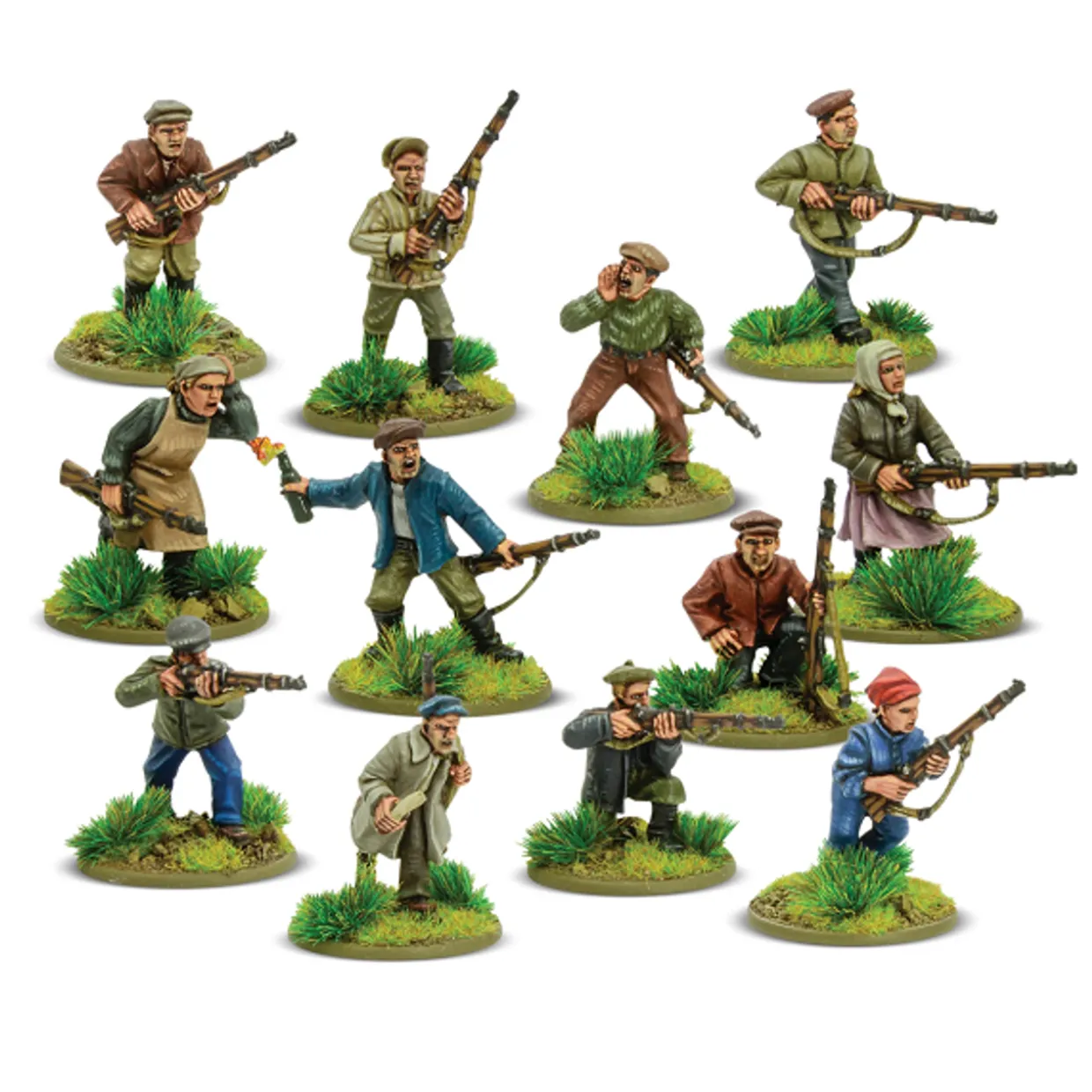 Warlord Games 28mm Bolt Action - Soviet Forces - Peoples Militia Squad