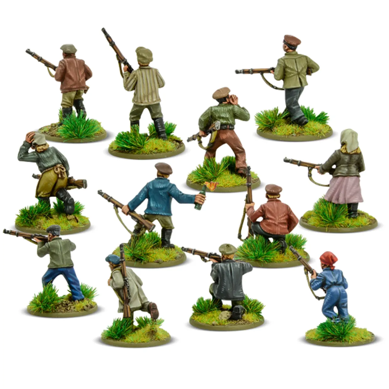 Warlord Games 28mm Bolt Action - Soviet Forces - Peoples Militia Squad