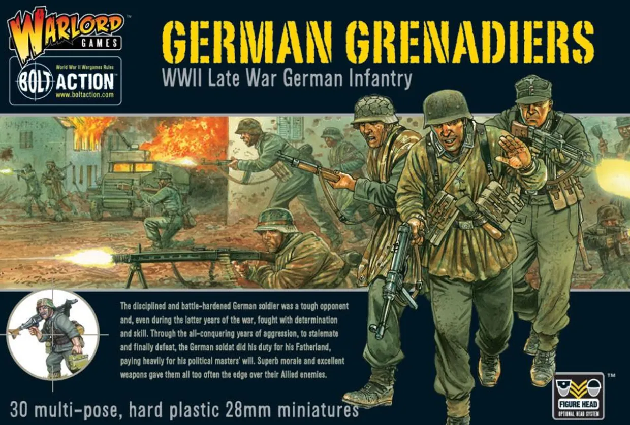 Warlord Games 28mm Bolt Action - German Forces - Grenadiers 1944-1945
