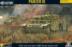Warlord Games 28mm Bolt Action - German Forces - Pz.Kpfw.III Panzer III Light Tank