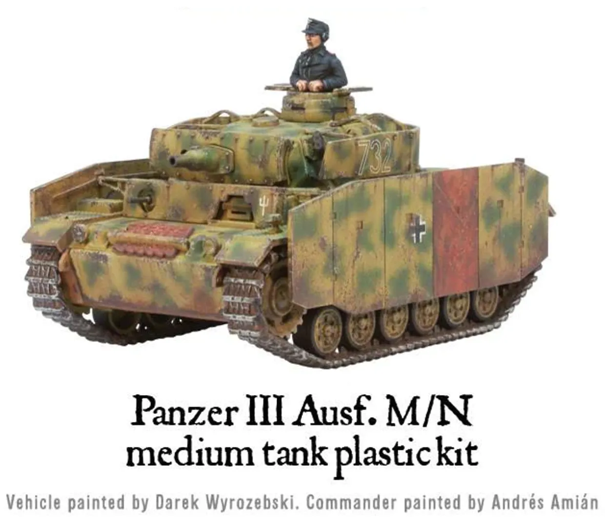 Warlord Games 28mm Bolt Action - German Forces - Pz.Kpfw.III Panzer III Light Tank