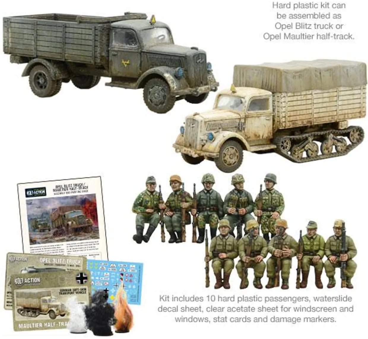 Warlord Games 28mm Bolt Action - German Forces - Opel Blitz or Maultier