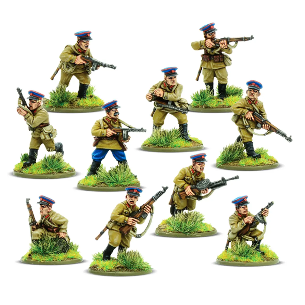 Warlord Games 28mm Bolt Action - Soviet Forces - NKVD Squad 1939-1945