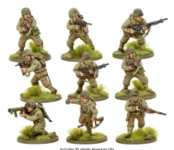 Warlord Games 28mm Bolt Action - US Forces - Infantry WWII American GIs 1942-1945