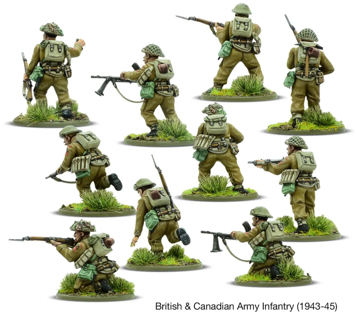 Warlord Games 28mm Bolt Action - British Forces - British & Canadian Army infantry 1943-1945