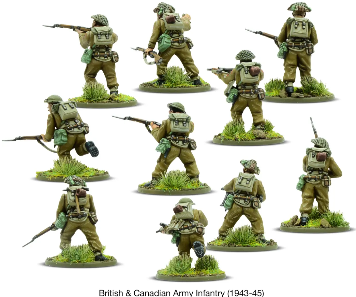 Warlord Games 28mm Bolt Action - British Forces - British & Canadian Army infantry 1943-1945
