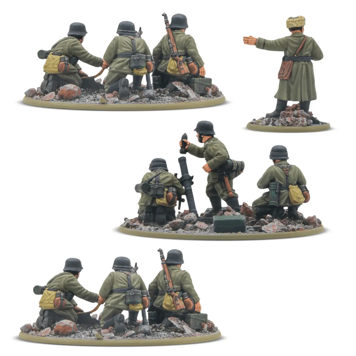 Warlord Games 28mm Bolt Action - German Forces - German Veteran Infantry 1939-1945 - Heavy Weapons Platoon