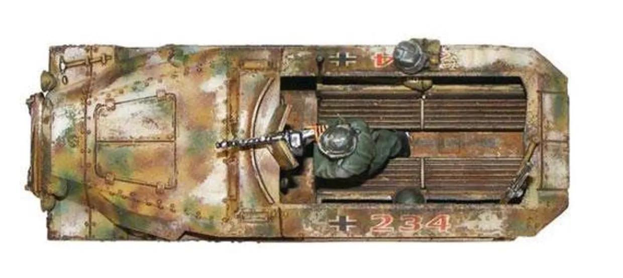 Warlord Games 28mm Bolt Action - German Forces - Sd.Kfz.251/1 Ausf.C Hanomag Half-Track