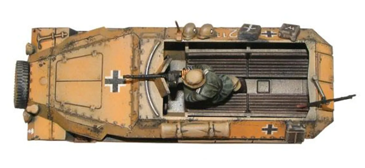 Warlord Games 28mm Bolt Action - German Forces - Sd.Kfz.251/1 Ausf.C Hanomag Half-Track