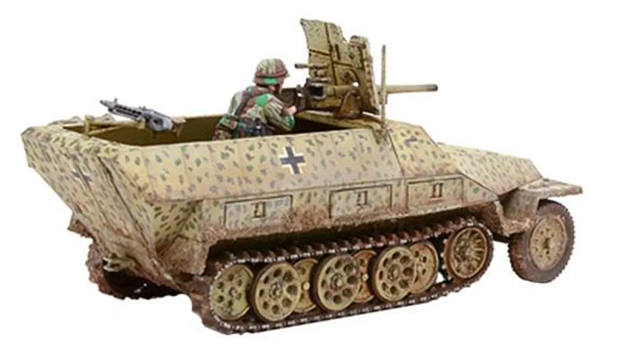 Warlord Games 28mm Bolt Action - German Forces - Sd.Kfz.251/10 Ausf.D 37mm Pak 36 Half-Track