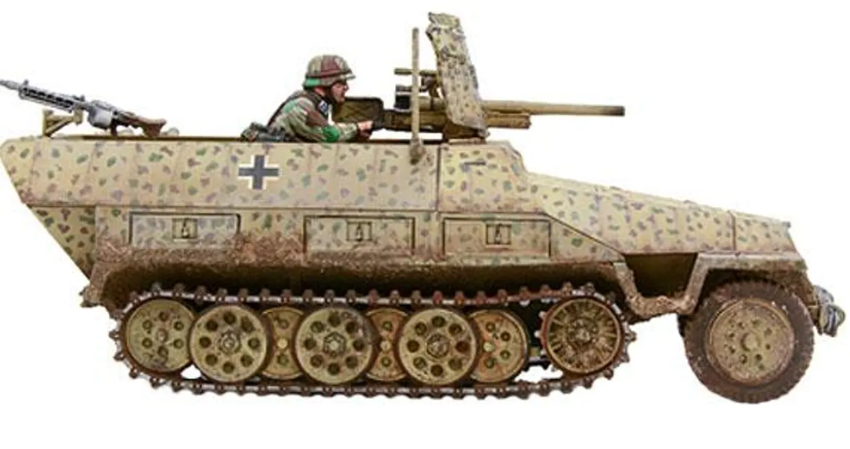 Warlord Games 28mm Bolt Action - German Forces - Sd.Kfz.251/10 Ausf.D 37mm Pak 36 Half-Track