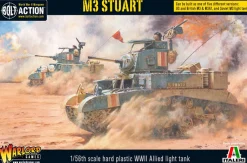 Warlord Games 28mm Bolt Action - US Forces - M3 Stuart Model Kit