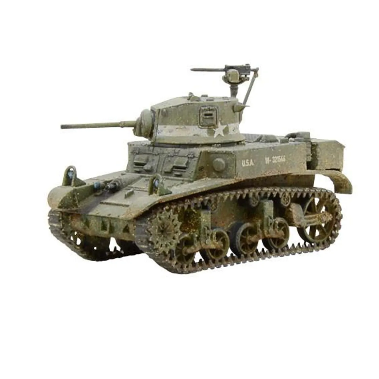 Warlord Games 28mm Bolt Action - US Forces - M3 Stuart Model Kit