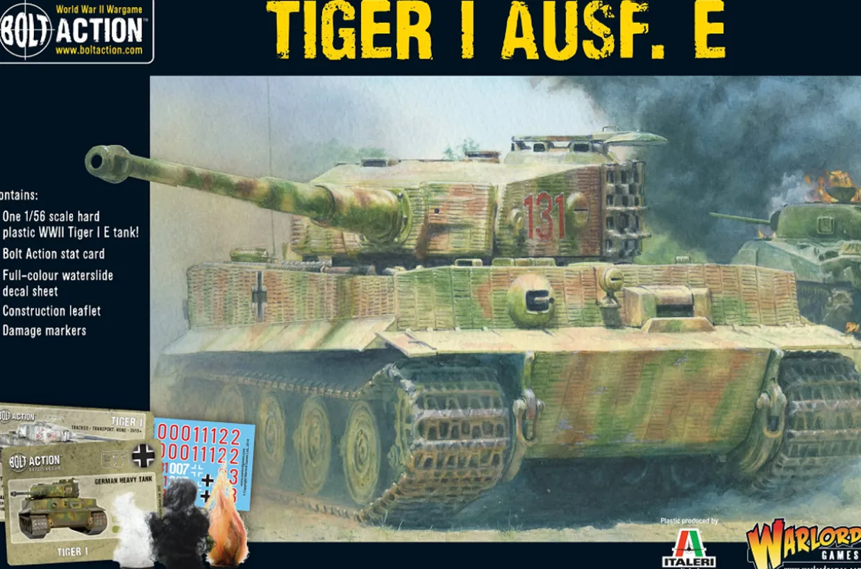 Warlord Games 28mm Bolt Action - German Forces - Pz.Kpfw.VI Ausf.E Tiger I Heavy Tank
