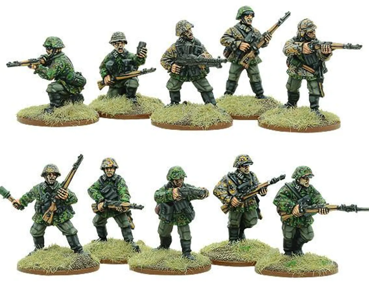 Warlord Games 28mm Bolt Action - German Forces - Waffen-SS Squad 1939-1942