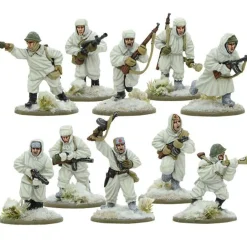 Warlord Games 28mm Bolt Action - Soviet Forces - Veteran Squad in Snowsuits