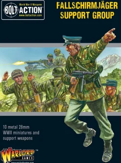 Warlord Games 28mm Bolt Action - German Forces - Fallschirmjager Support Group