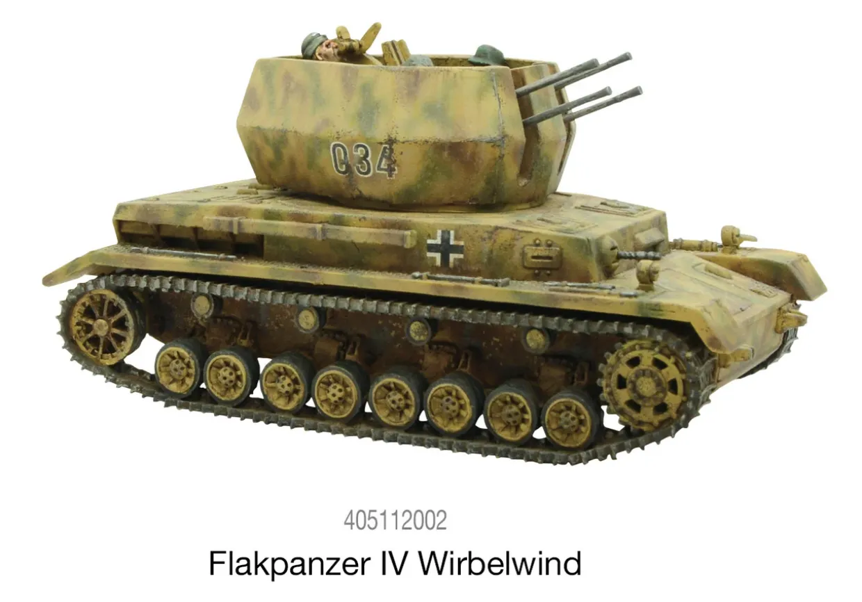 Warlord Games 28mm Bolt Action - German Forces - Flakpanzer IV Wirbelwind