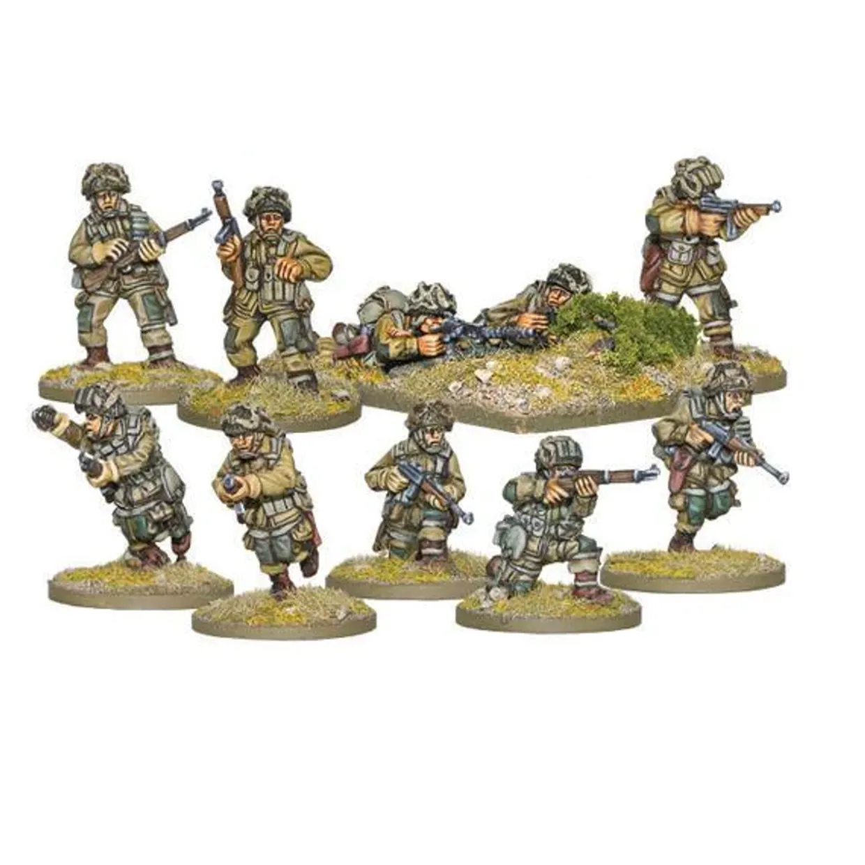 Warlord Games 28mm Bolt Action - US Forces - Paratrooper Squad 1942-1945