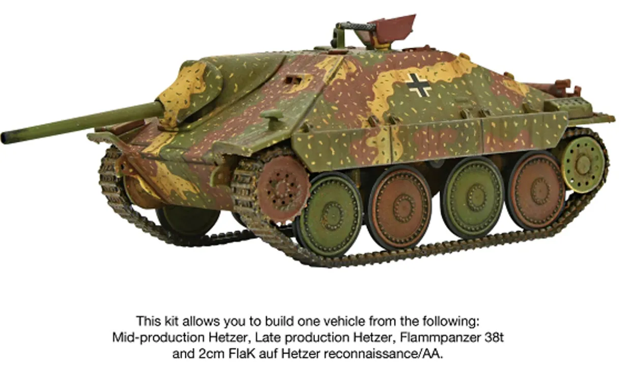 Warlord Games 28mm Bolt Action - German Forces - Jagdpanzer 38(t) Hetzer Tank Destroyer