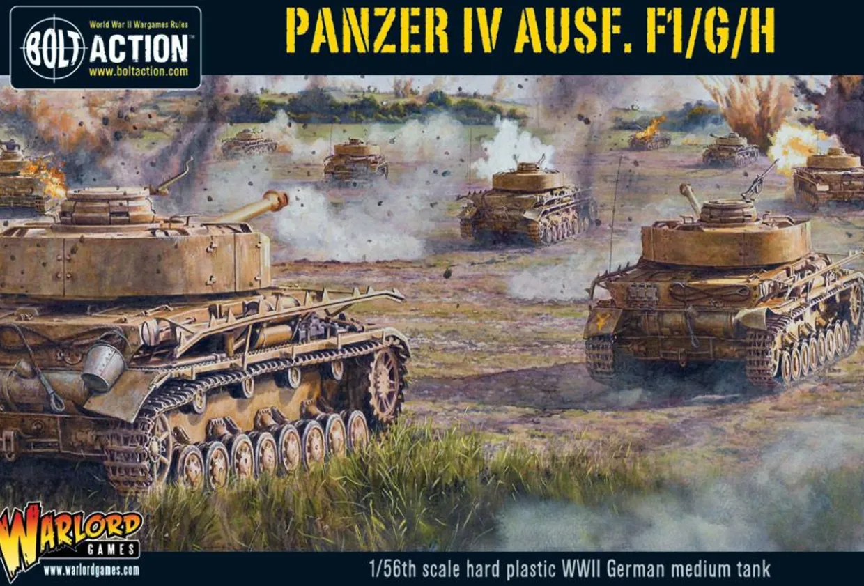 Warlord Games 28mm Bolt Action - German Forces - Pz.Kpfw.IV Ausf.F/F2/G/H Panzer IV