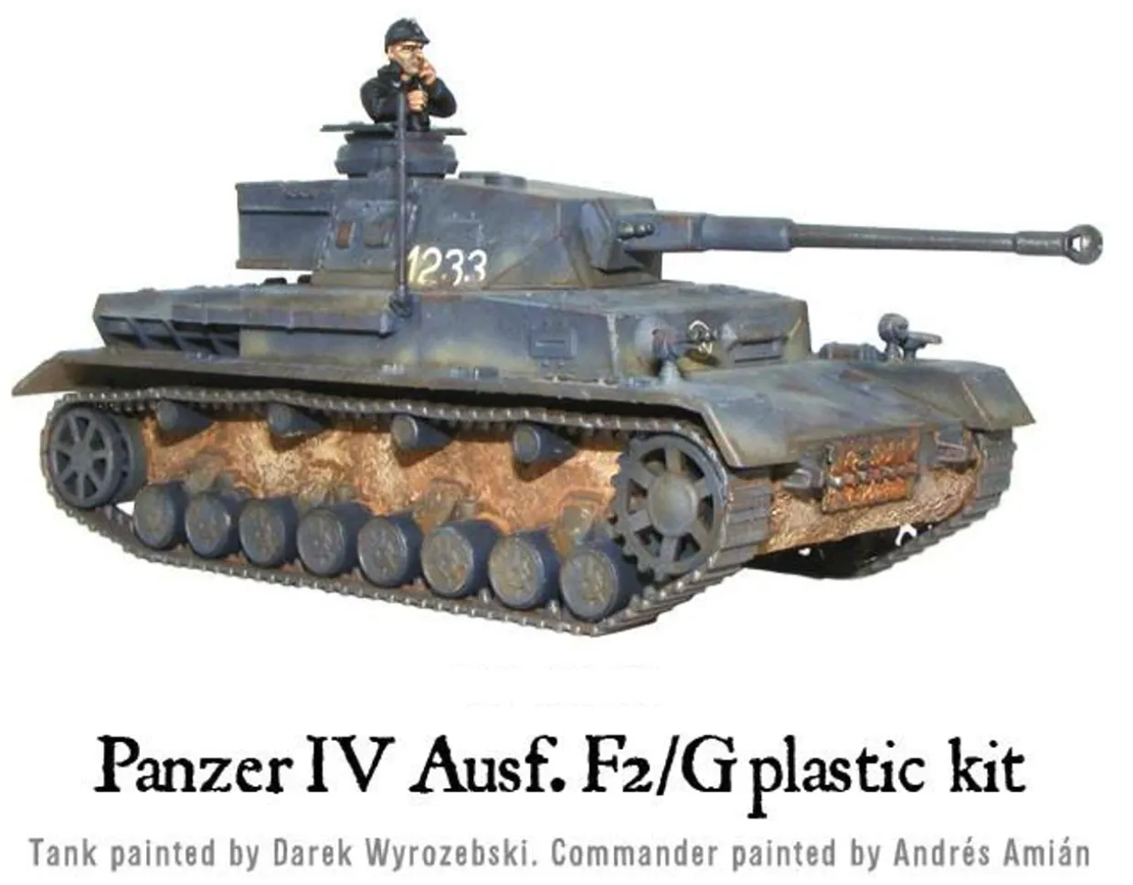 Warlord Games 28mm Bolt Action - German Forces - Pz.Kpfw.IV Ausf.F/F2/G/H Panzer IV