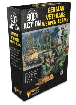 Warlord Games 28mm Bolt Action - German Forces - German Veteran Infantry 1939-1945 - Weapon Teams