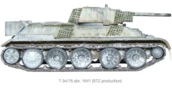 Warlord Games 28mm Bolt Action - Soviet Forces - T-34/76 Medium Tank