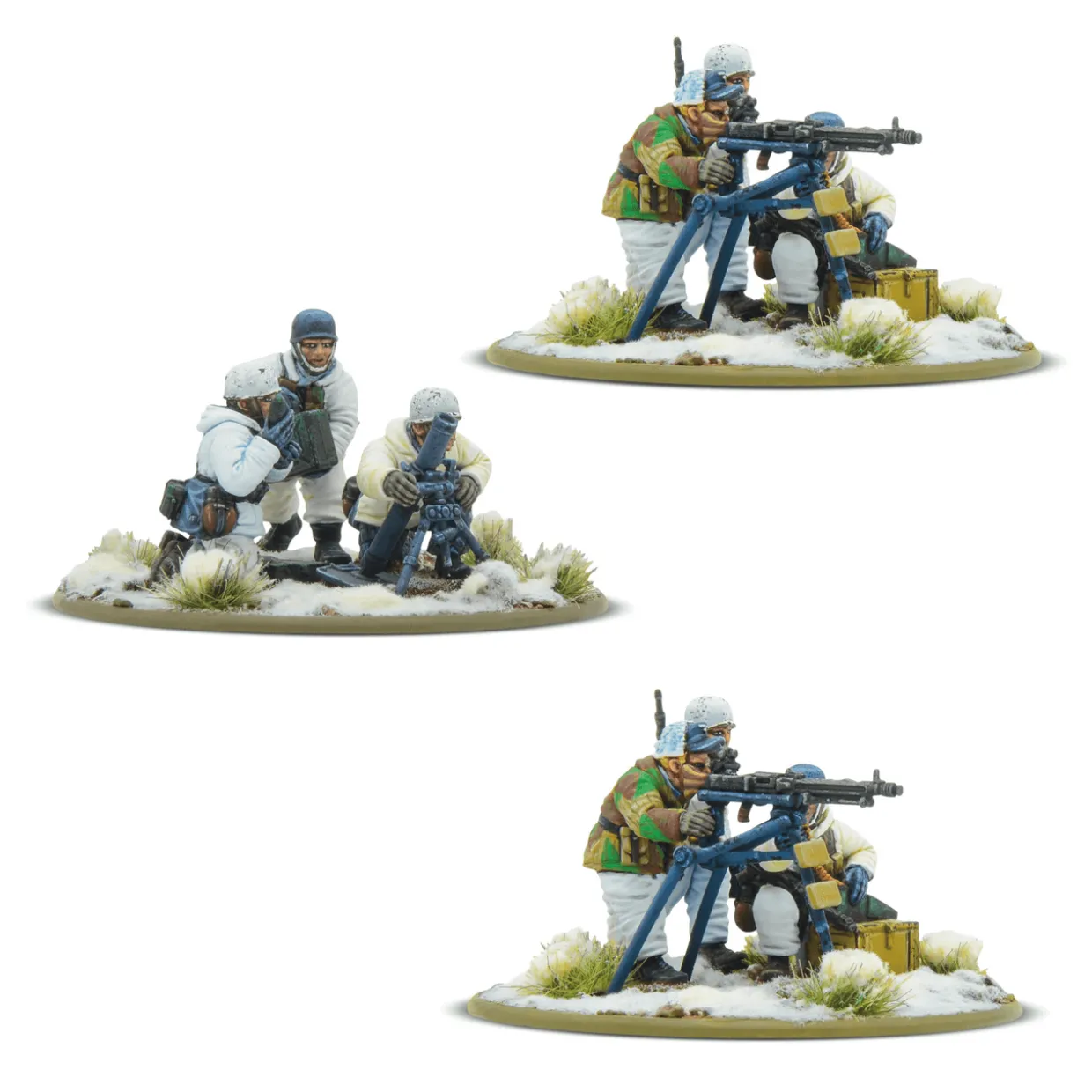 Warlord Games 28mm Bolt Action - German Forces - Fallschirmjager in Winter Uniform 1942-1945 - Heavy Weapons Platoon